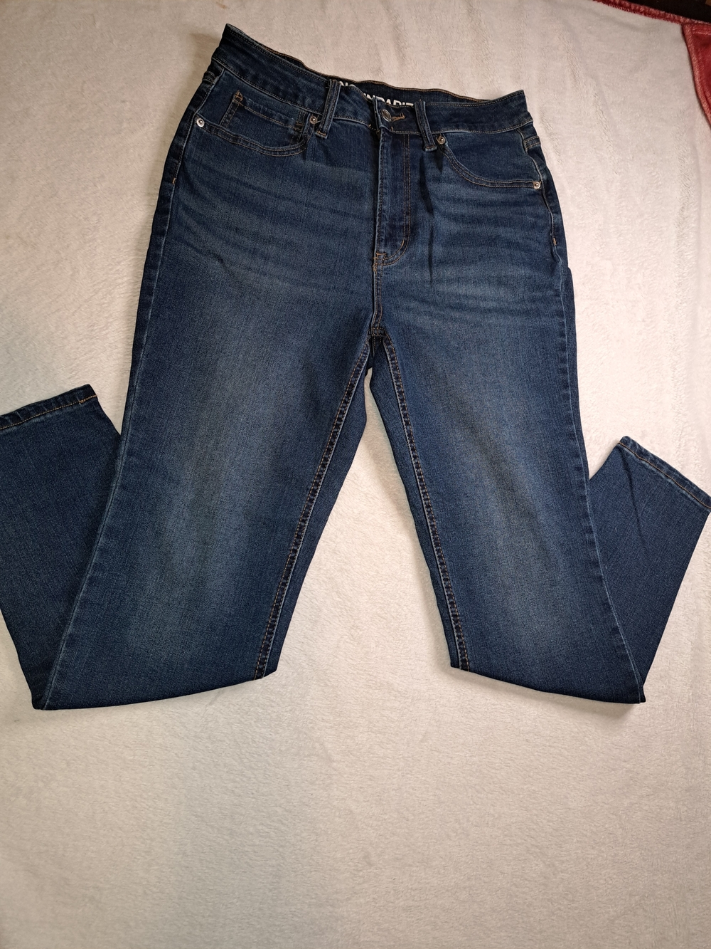 No Boundaries Dark Blue Skinny Jeans - Stretch Slim Fit